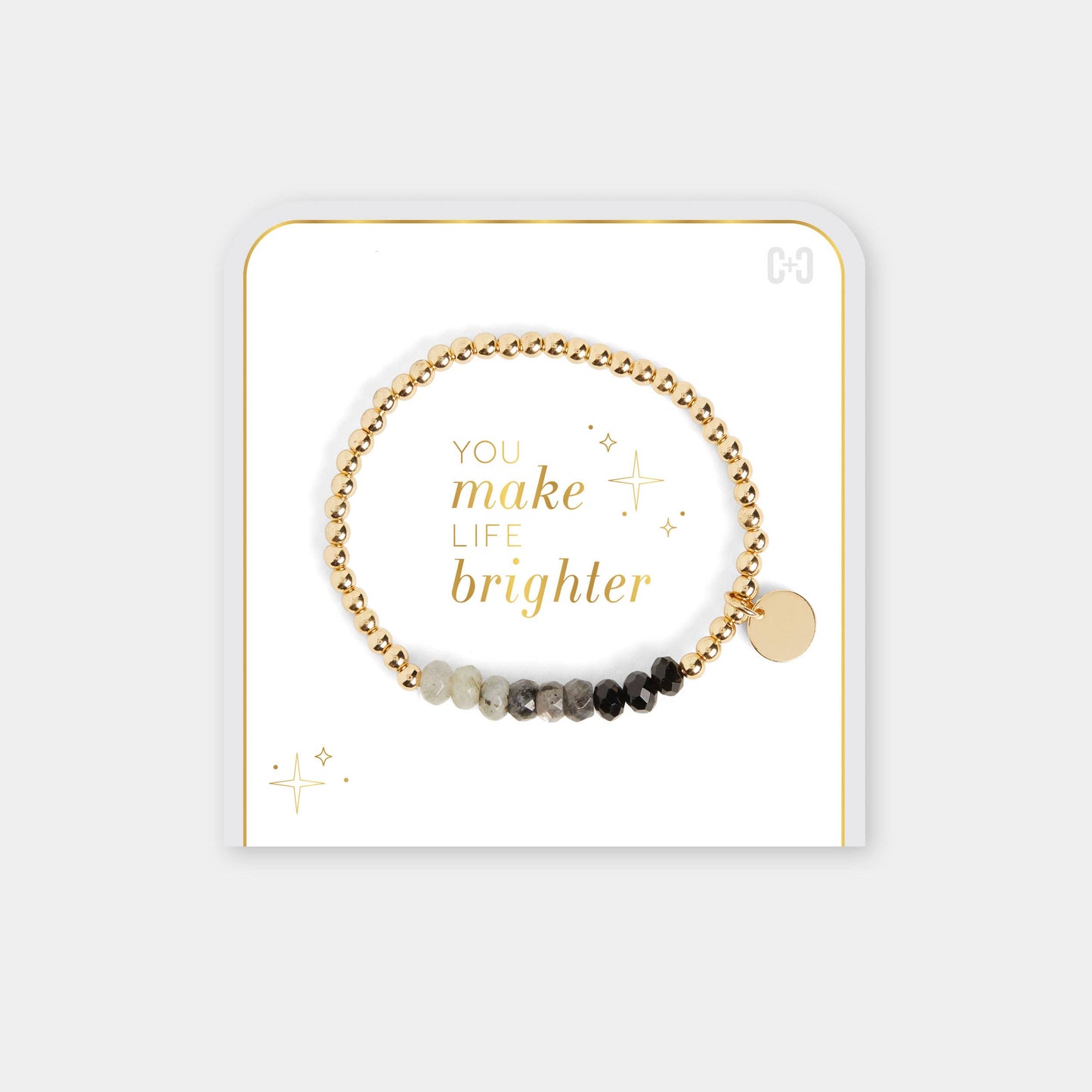 You Make Life Brighter Adjustable Bracelet