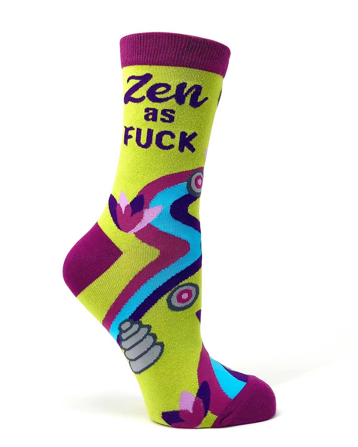 Zen as F**k Women's Crew Socks