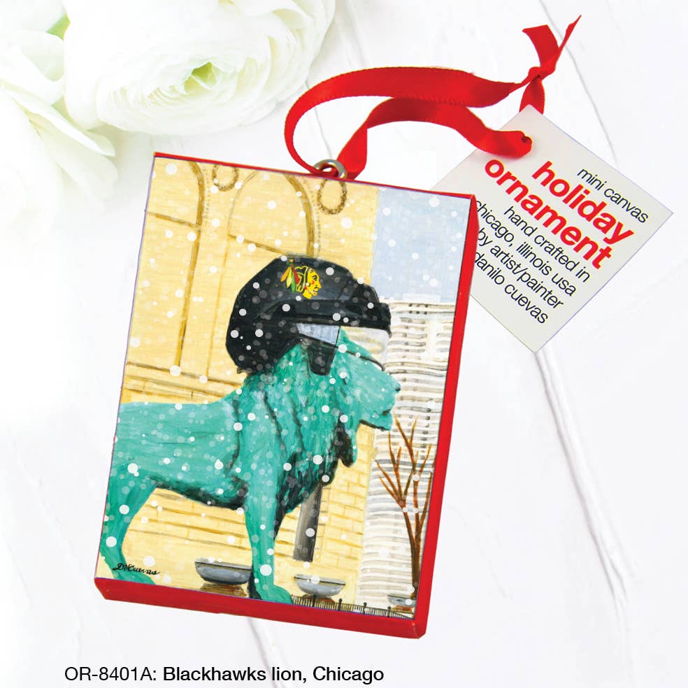 Blackhawks Lion - Ornament