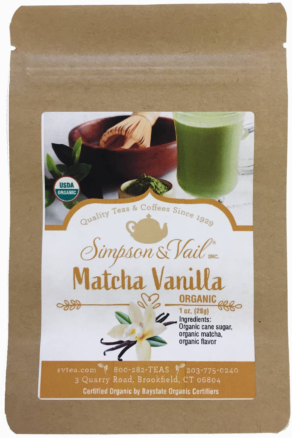 Vanilla Matcha Tea