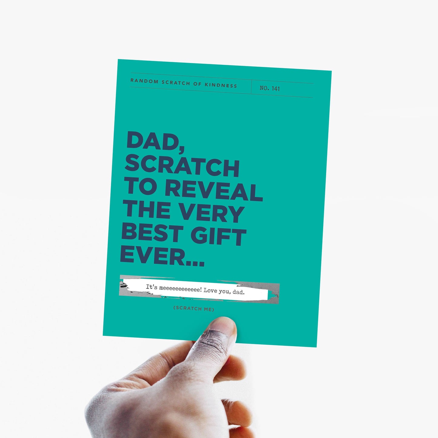Dad Scratch-off Best Gift Ever Card