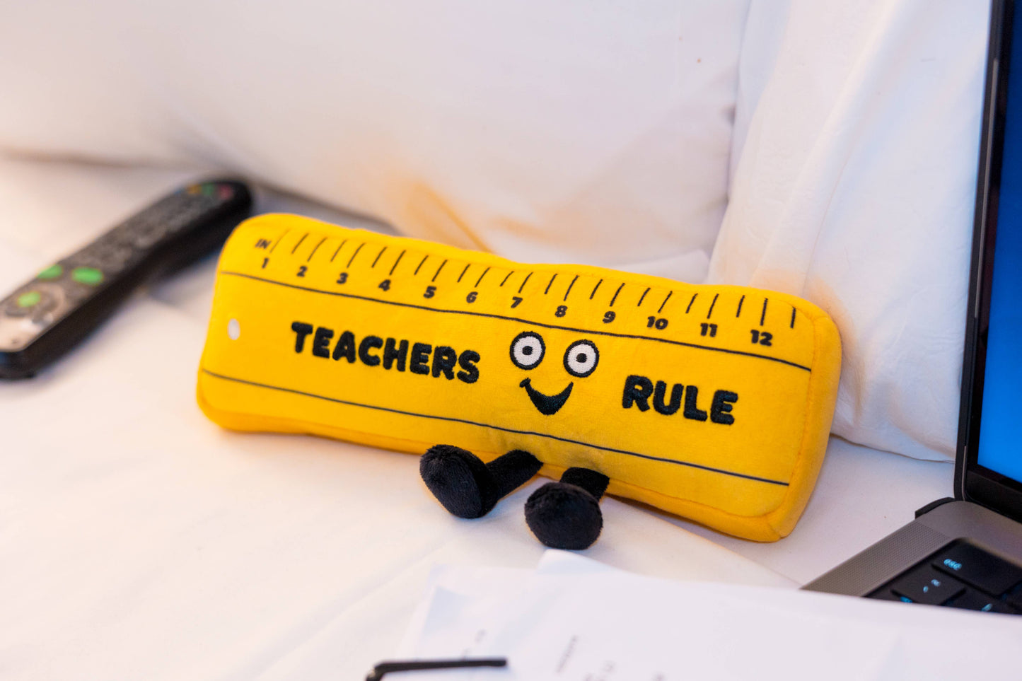 Teachers Rule Plushie Ruler