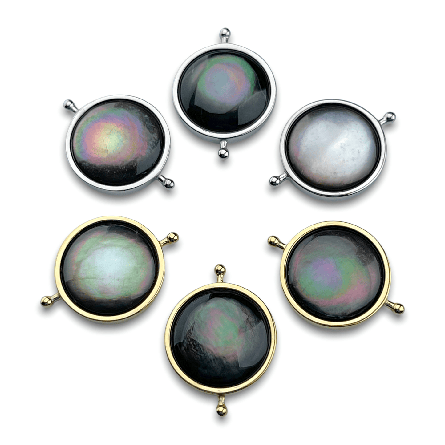 Silver Gray Mother of Pearl Element