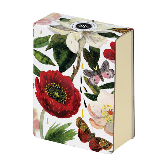 Tear-Away Notepad: Peonies 