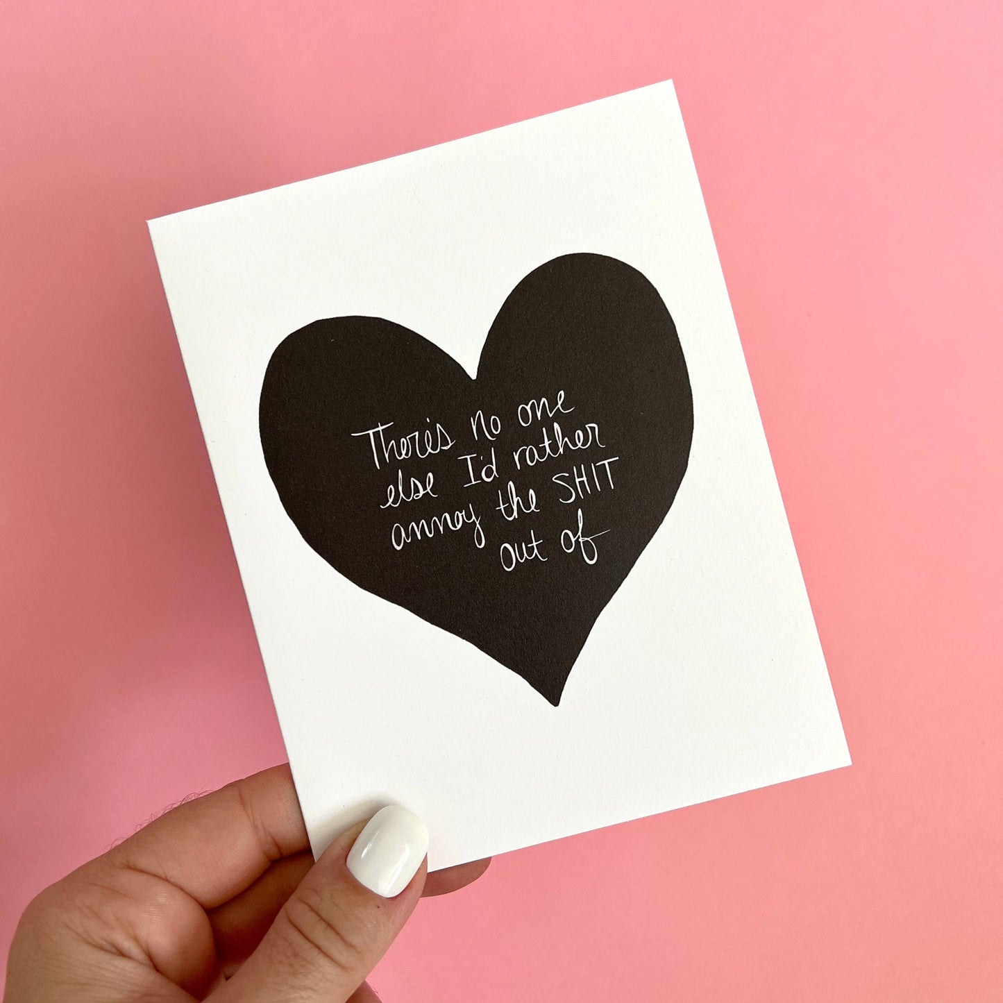 Valentines Day Card - Annoy