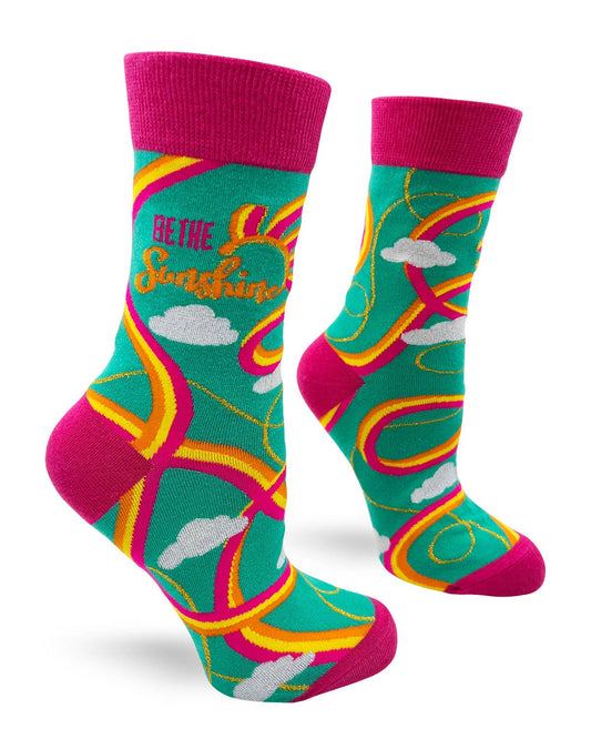 Be The Sunshine Women's Crew Socks