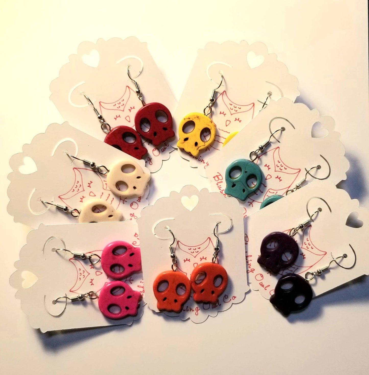 Skull Dangle Earrings