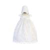 Cross Embroidered Christening Gown