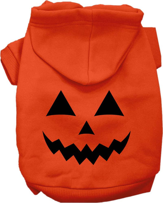 Pumpkin Face Him Costume Screen Print Dog Hoodie