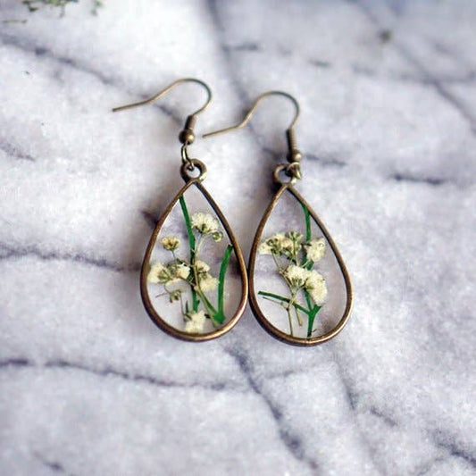 Birth Flower Earrings - May