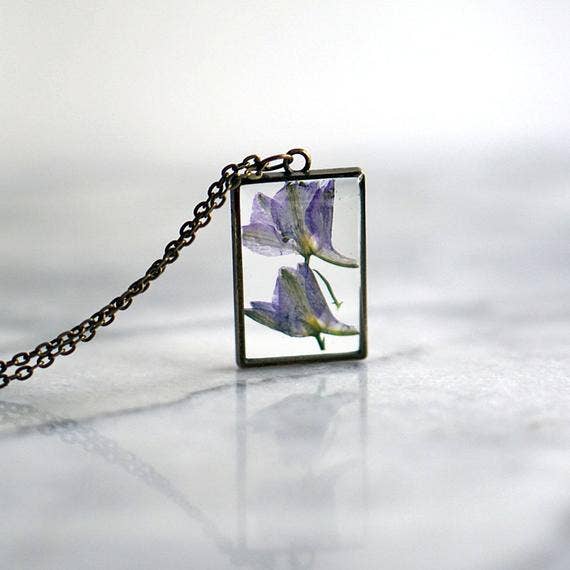 Birth Flower Necklace - February