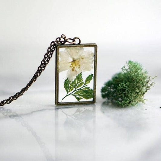 Birth Flower Necklace - December