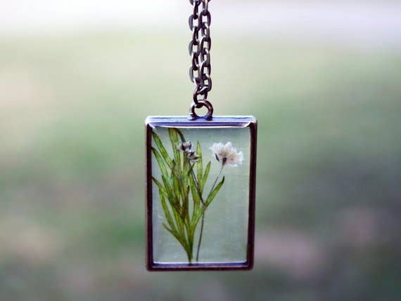 Birth Flower Necklace - May