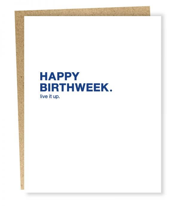 Birthweek Card