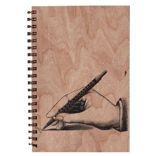 Wood Notebook - Ink