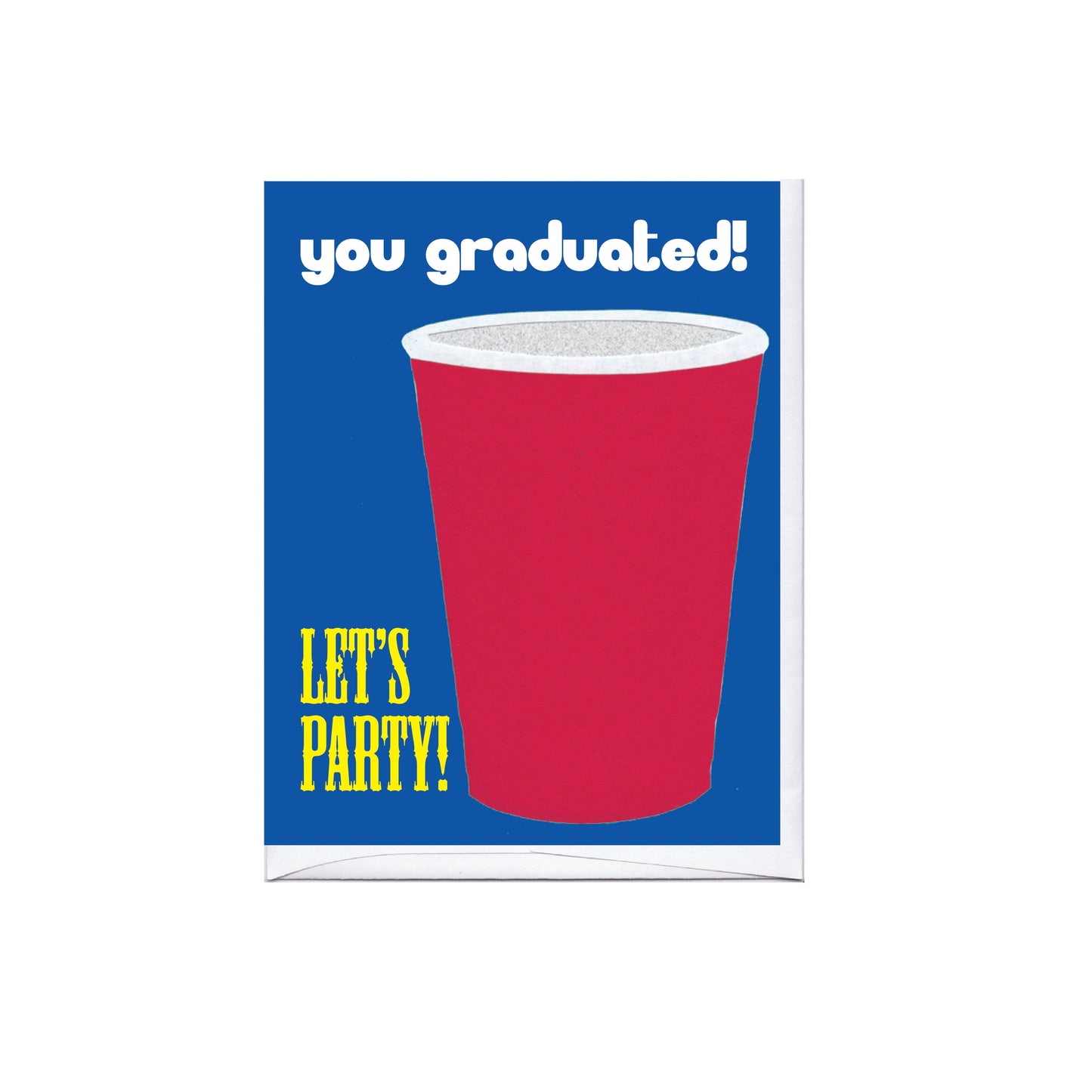 Red Cup Grad Card