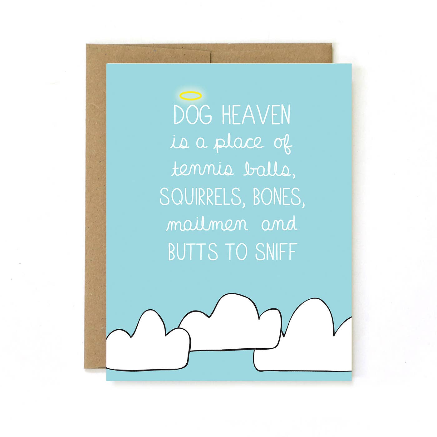 Pet Loss Card - Dog Heaven