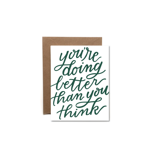 Better Than You Think - Card