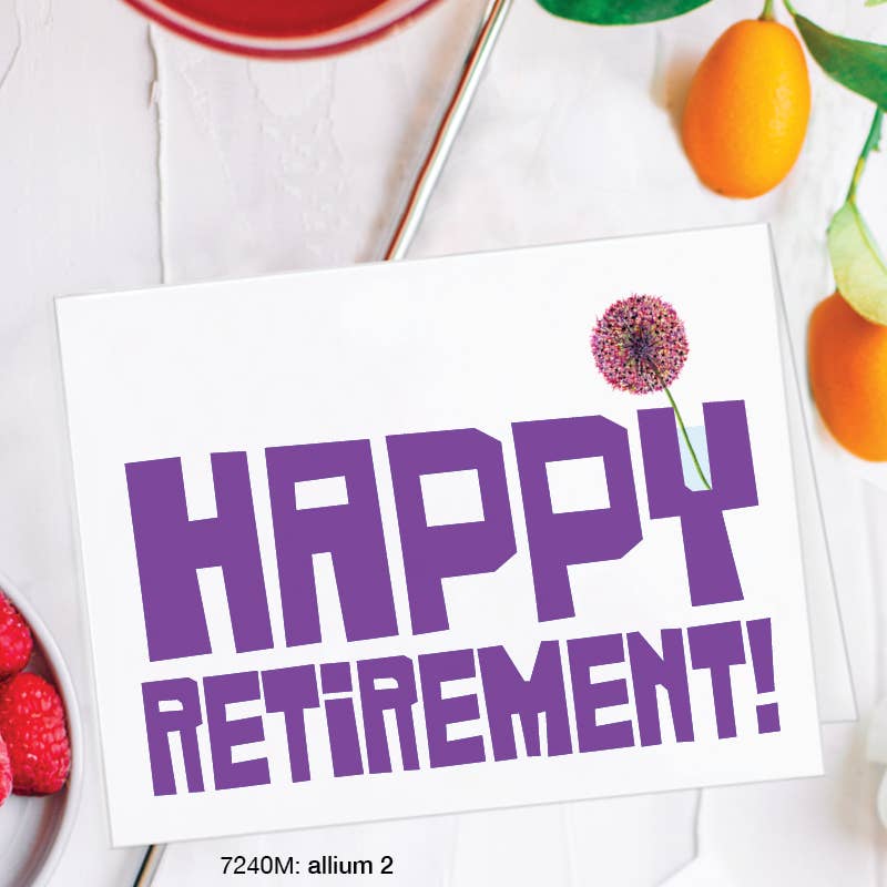 Happy Retirement - Card