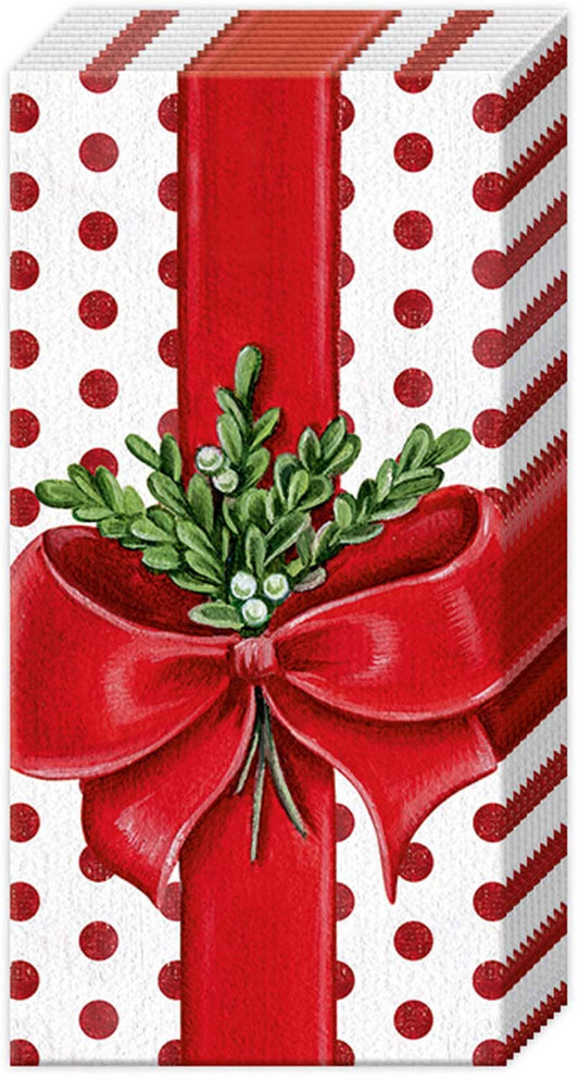 Boston International - Pocket Tissue pack A Present For You White Red