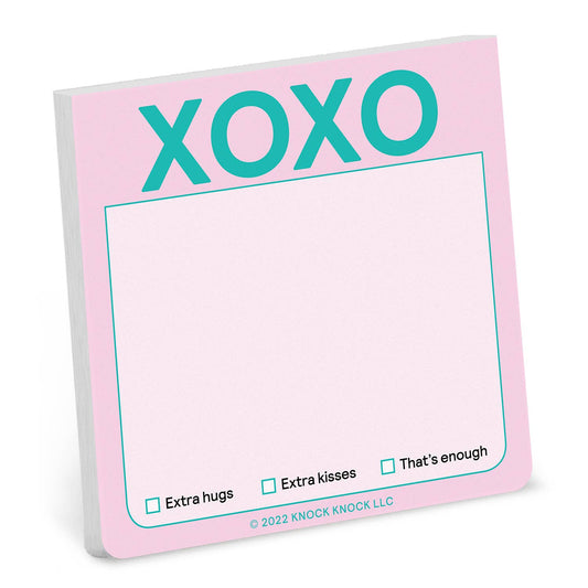 XOXO Sticky Note