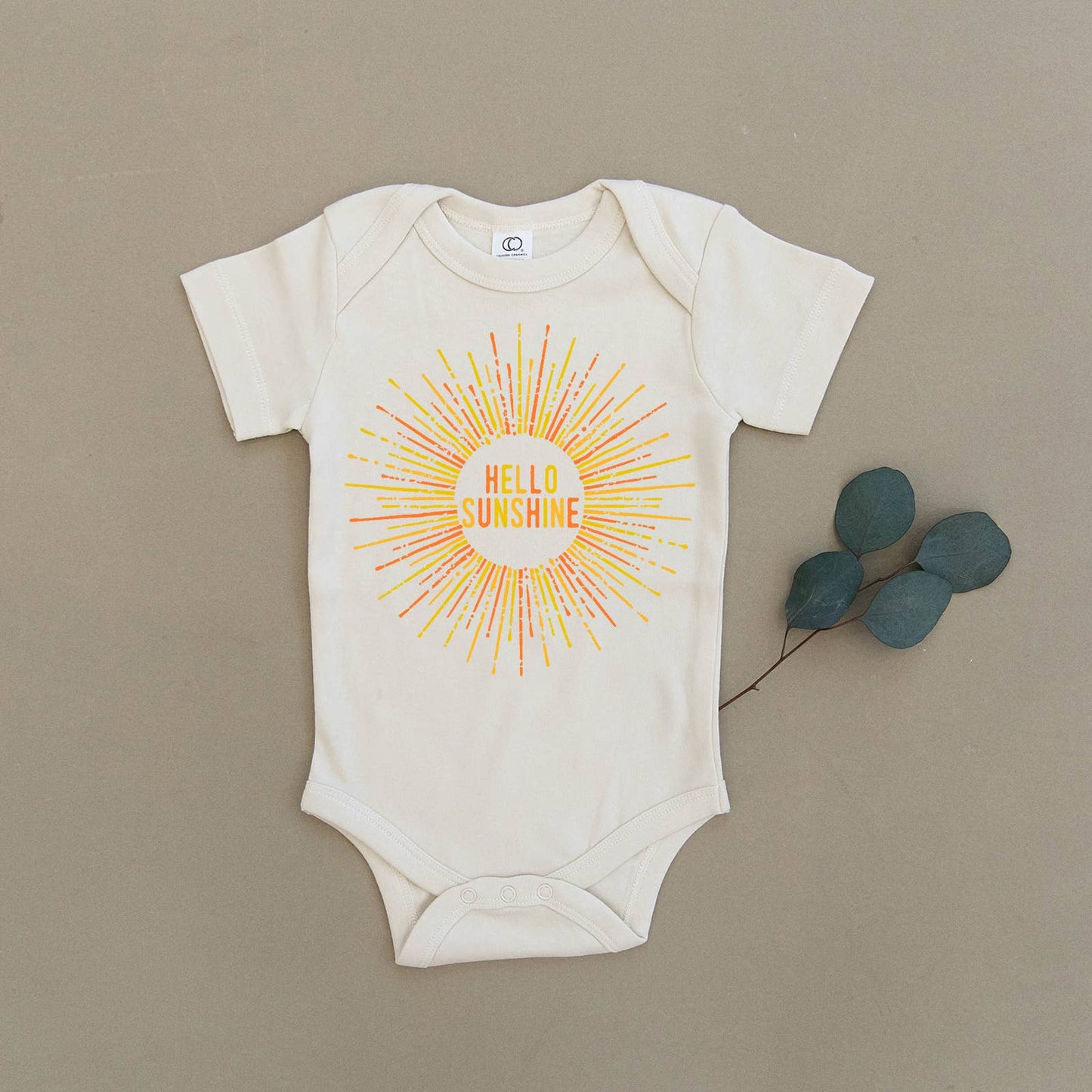 Hello Sunshine Organic Baby Onesie