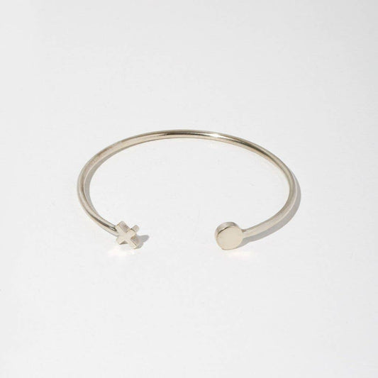 Strand Bracelet | XO | Silver Plated Nickel