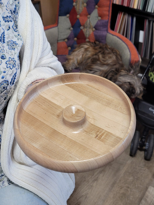 Medium Bowl Maple Layered Post