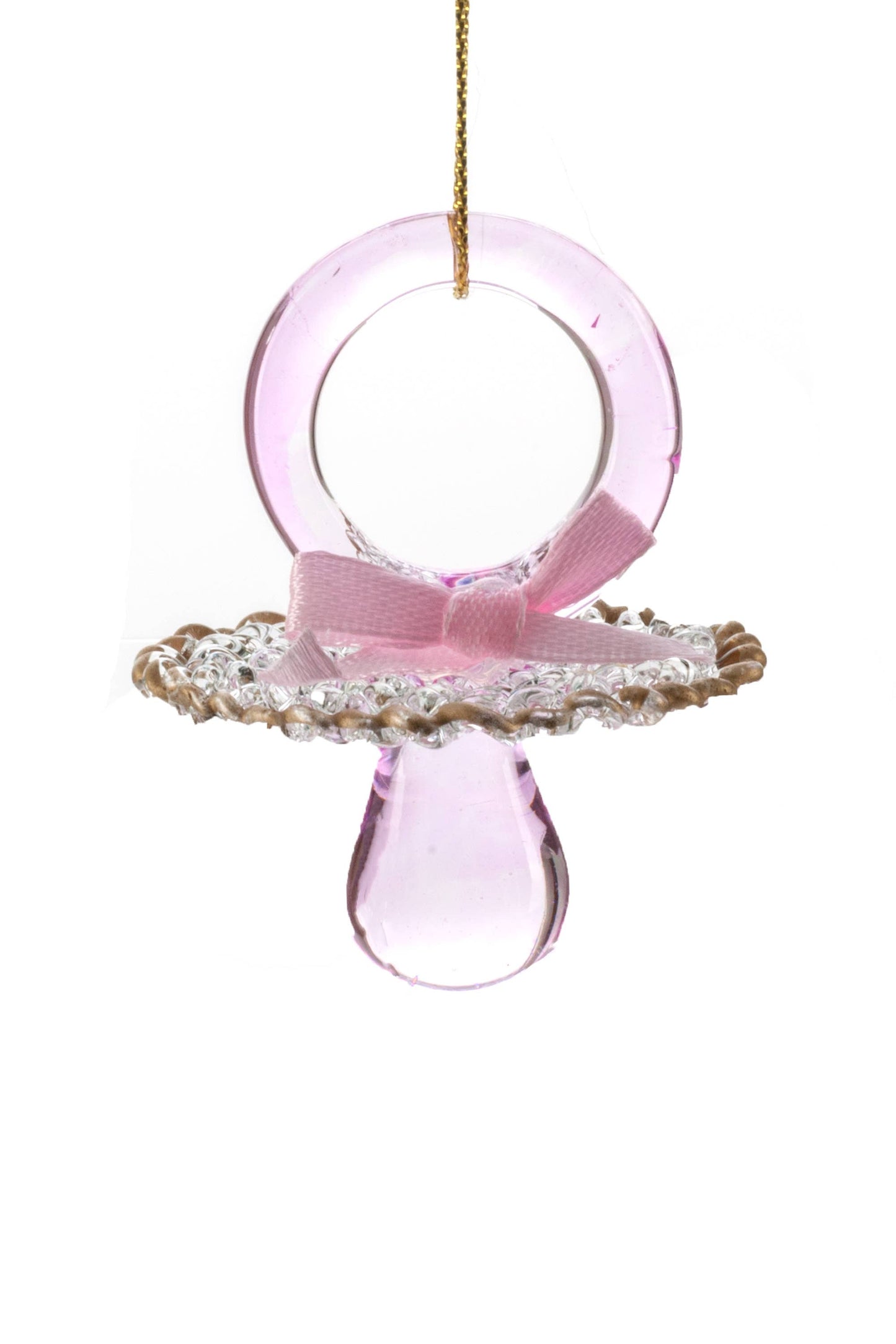 Pink Pacifer Ornament