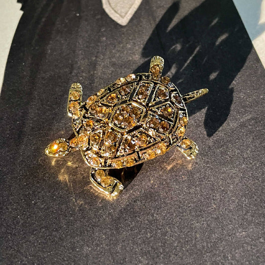 Turtle  Accent Brooch