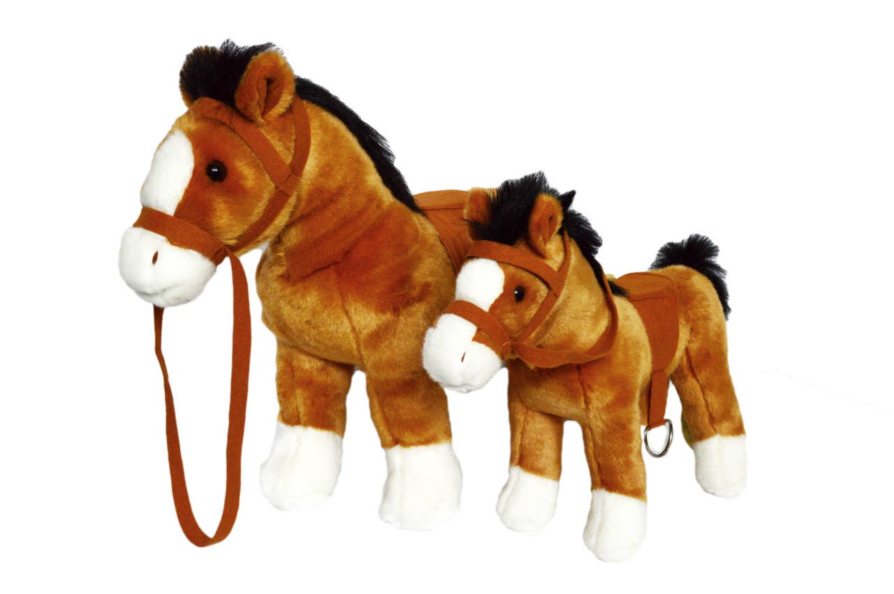 Golden Brown Plush  Horse