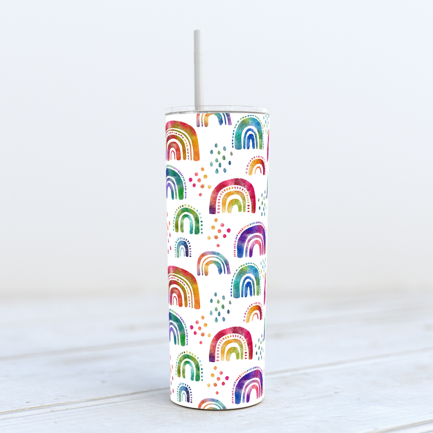 Thermal Tumbler 20oz - Rainbows