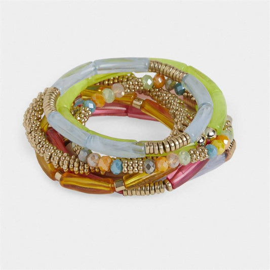 Hazelle Stretch Bracelet Stack