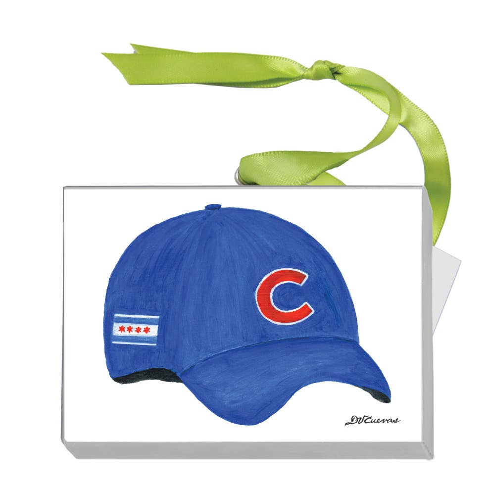 Chicago Cubs Hat Ornament