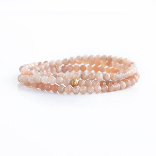 Gemstone Bracelets-Sunstone, Crystals & Stones