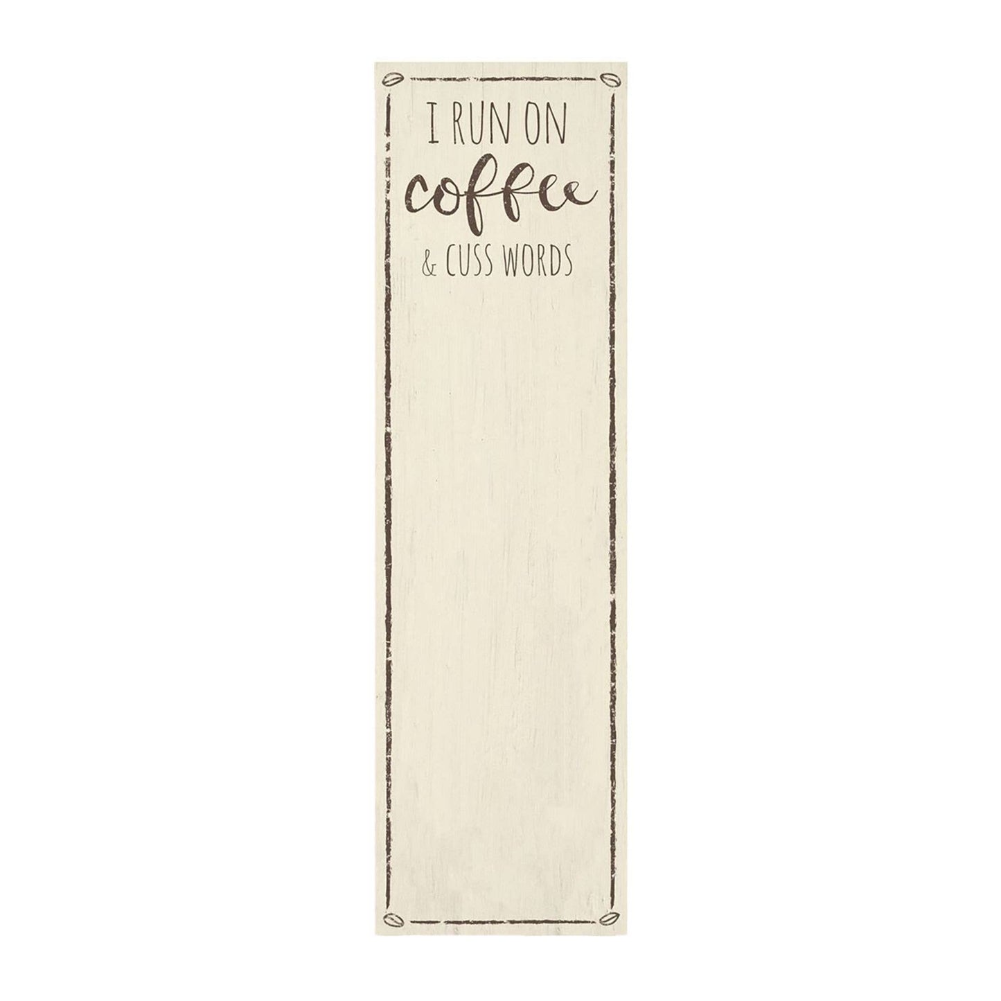 Coffee & Cuss Words Notepad