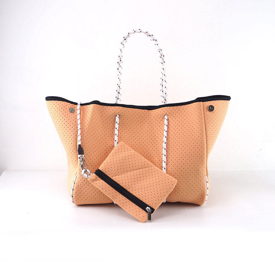 Peach Neoprene Bag