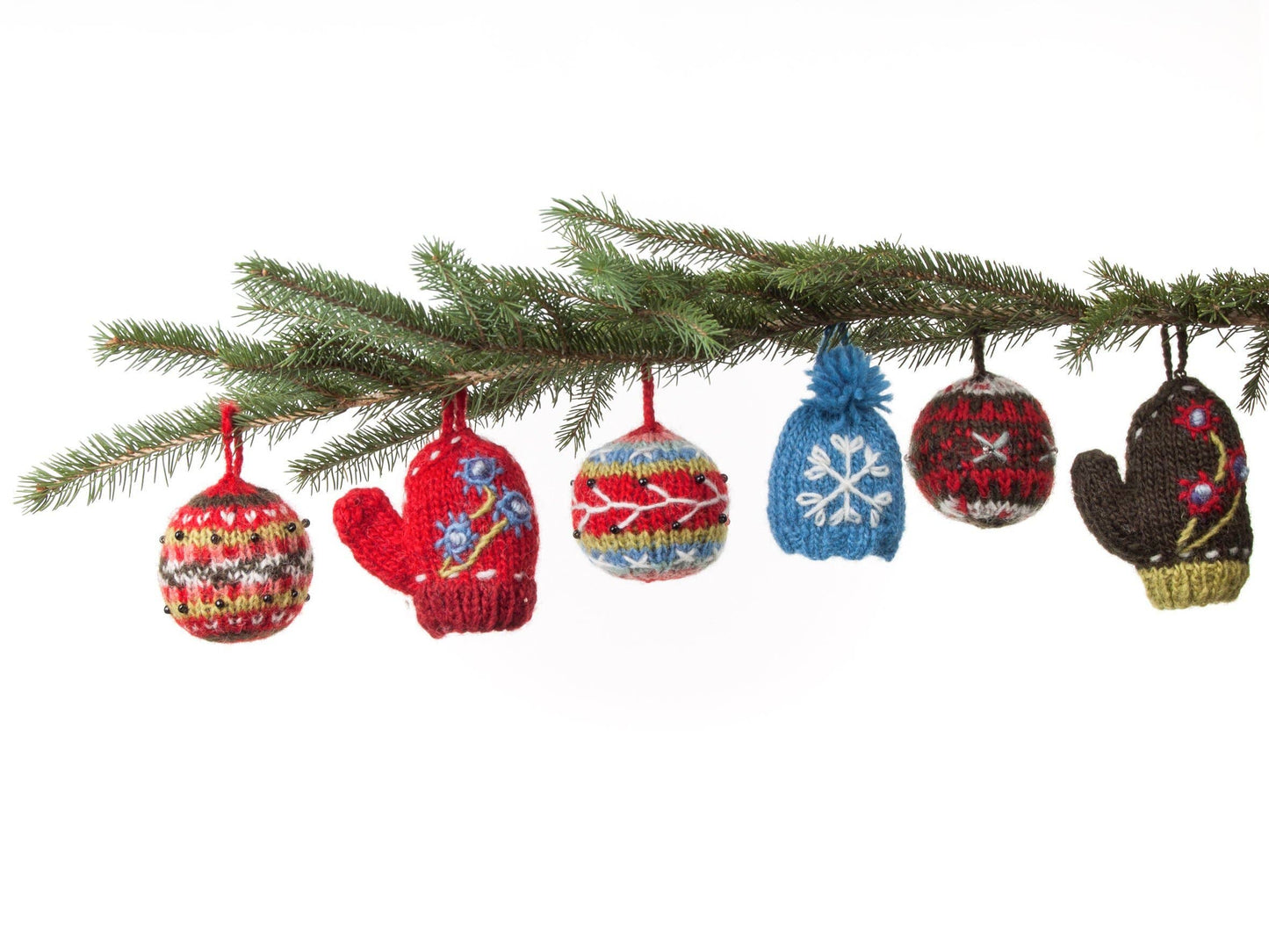 Christmas Wool Knit Ornaments