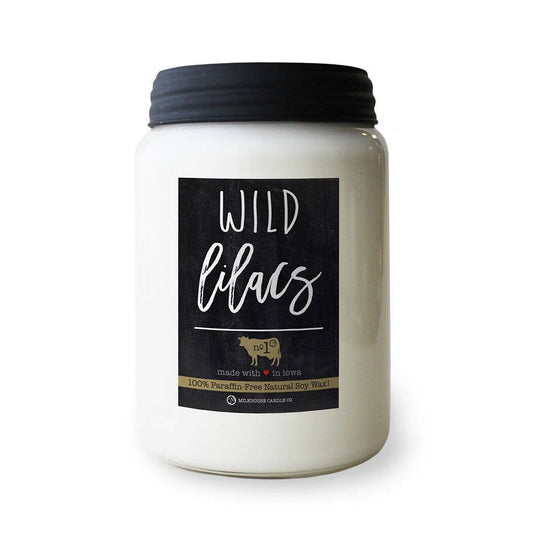 Wild Lilacs  Candle in a 26oz Farmhouse Jar