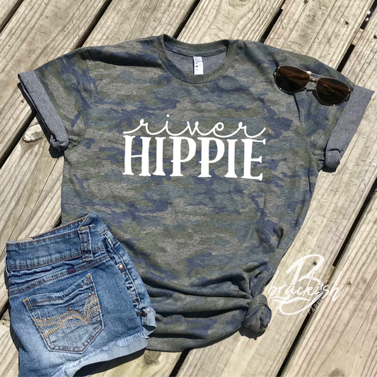 River Hippie Camo Shirt