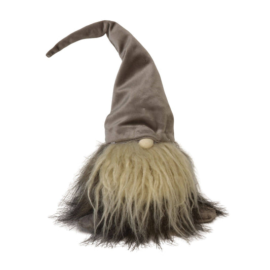 Plush Gnome w/Grey Hat