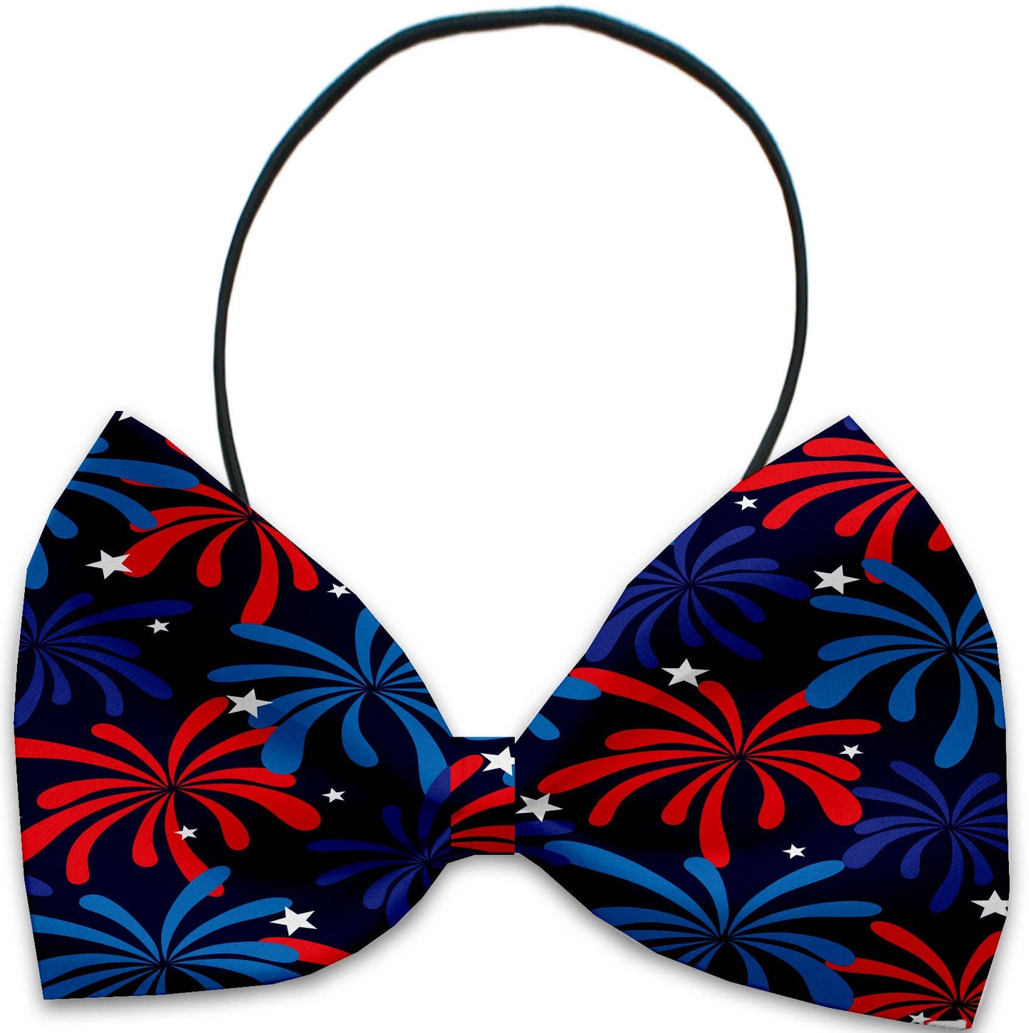 Fireworks Pet Bow Tie