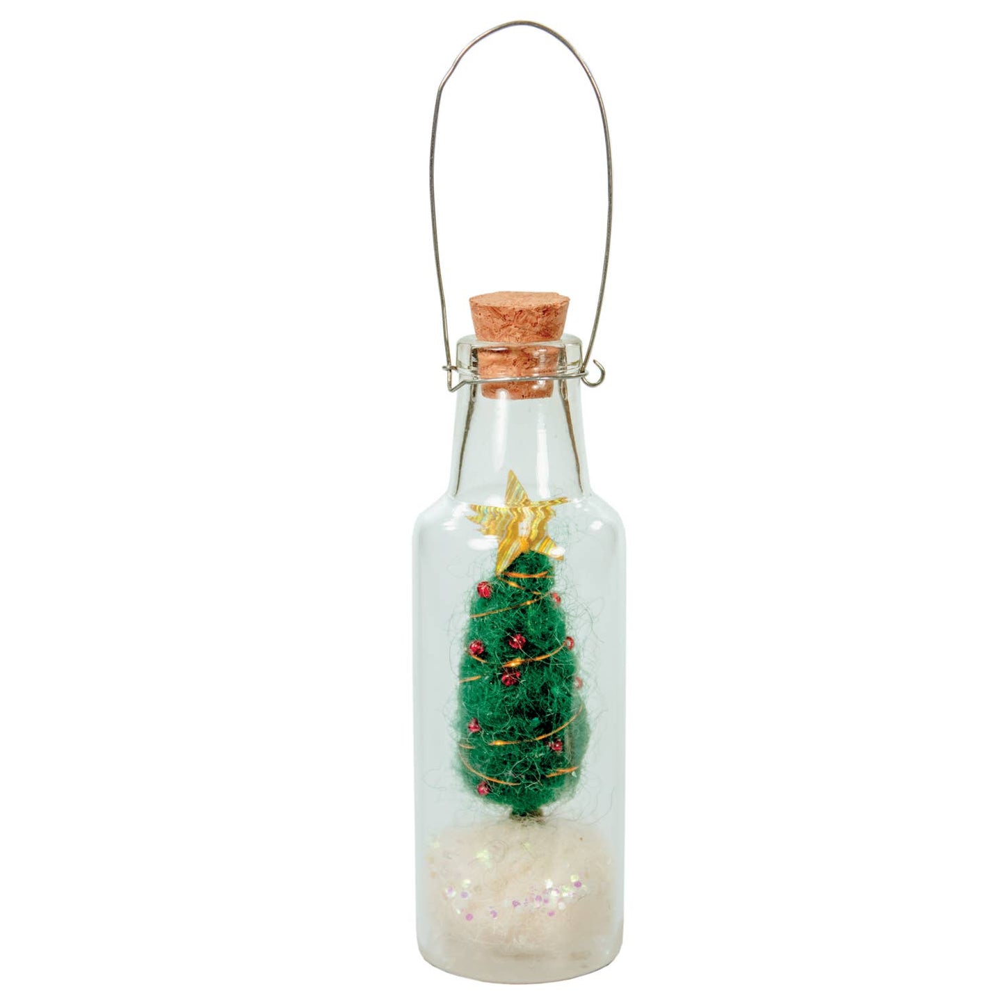 Christmas Tree Bottle Ornament