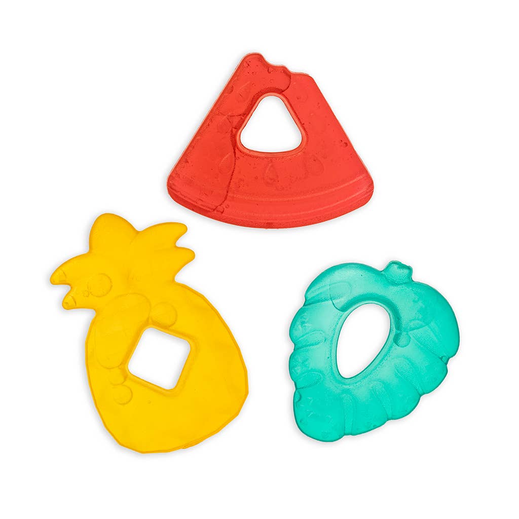 Cutie Coolers™ Water Filled Teethers (3-pack): Fruit