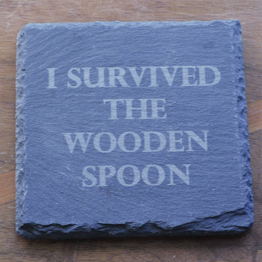 Coaster - I Survived The Wooden Spoon