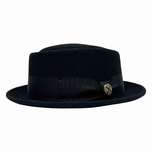 Mens Felt Pork Pie Hat