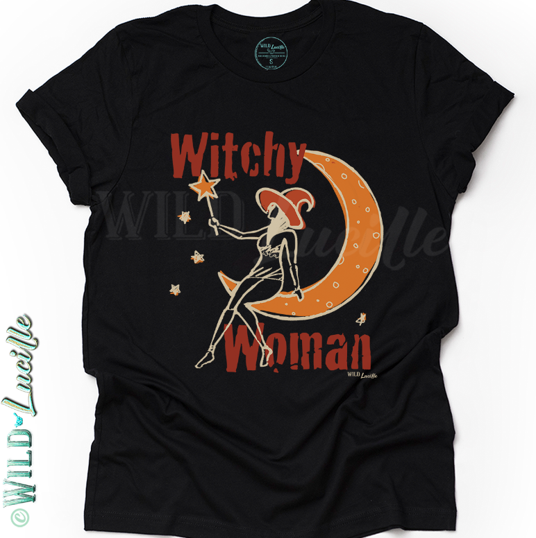 Witchy Woman - Halloween Tees