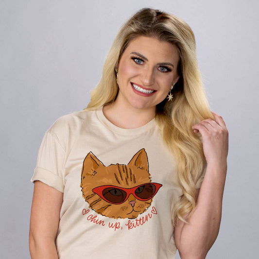 Chin Up Kitten T-Shirt