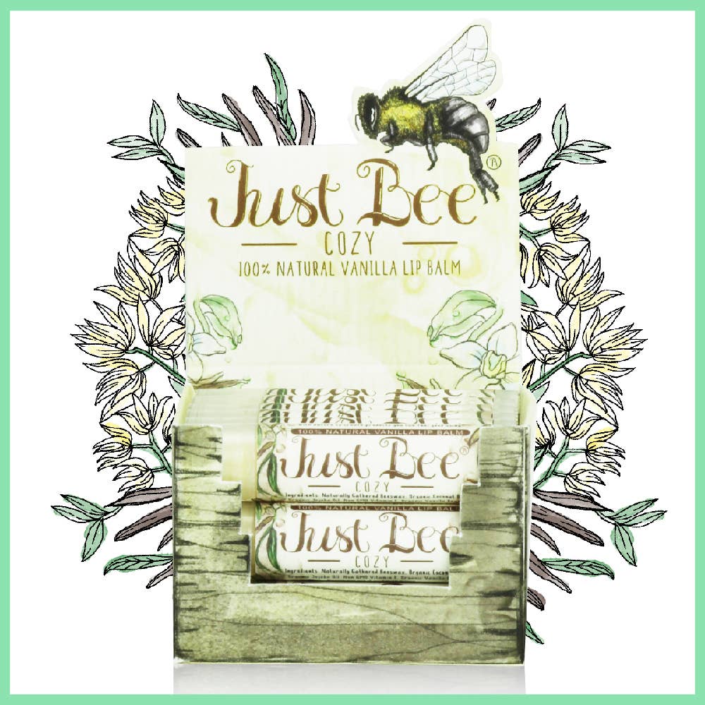 Just Bee Cozy Lip Balm  - Vanilla