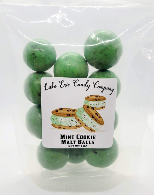 Mint Cookie Malt Balls